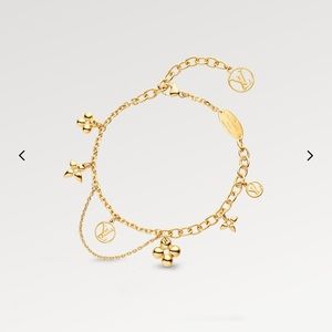 Full set! Louis Vuitton LV Adjustable Charm bracelet - Like new